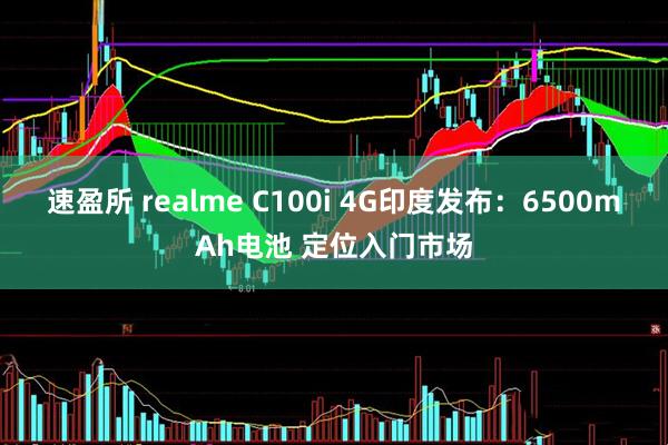 速盈所 realme C100i 4G印度发布：6500mAh电池 定位入门市场